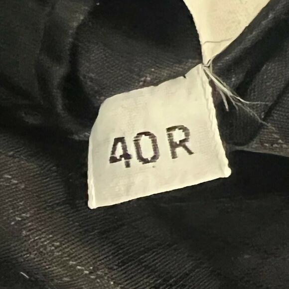 Hart Schaffner and Marx ZCMI Mens Sports Coat 40R Wool Gray Plaid - Picture 7 of 8